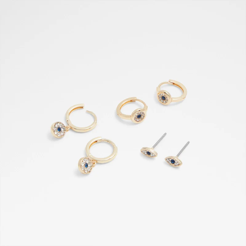 الدو PELEVIN 3-Pack Gold-Tone Earrings